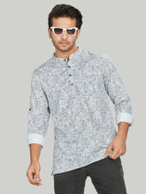 Cotton Short Kurta for Men - Multicolor | SKAVSPBWH3