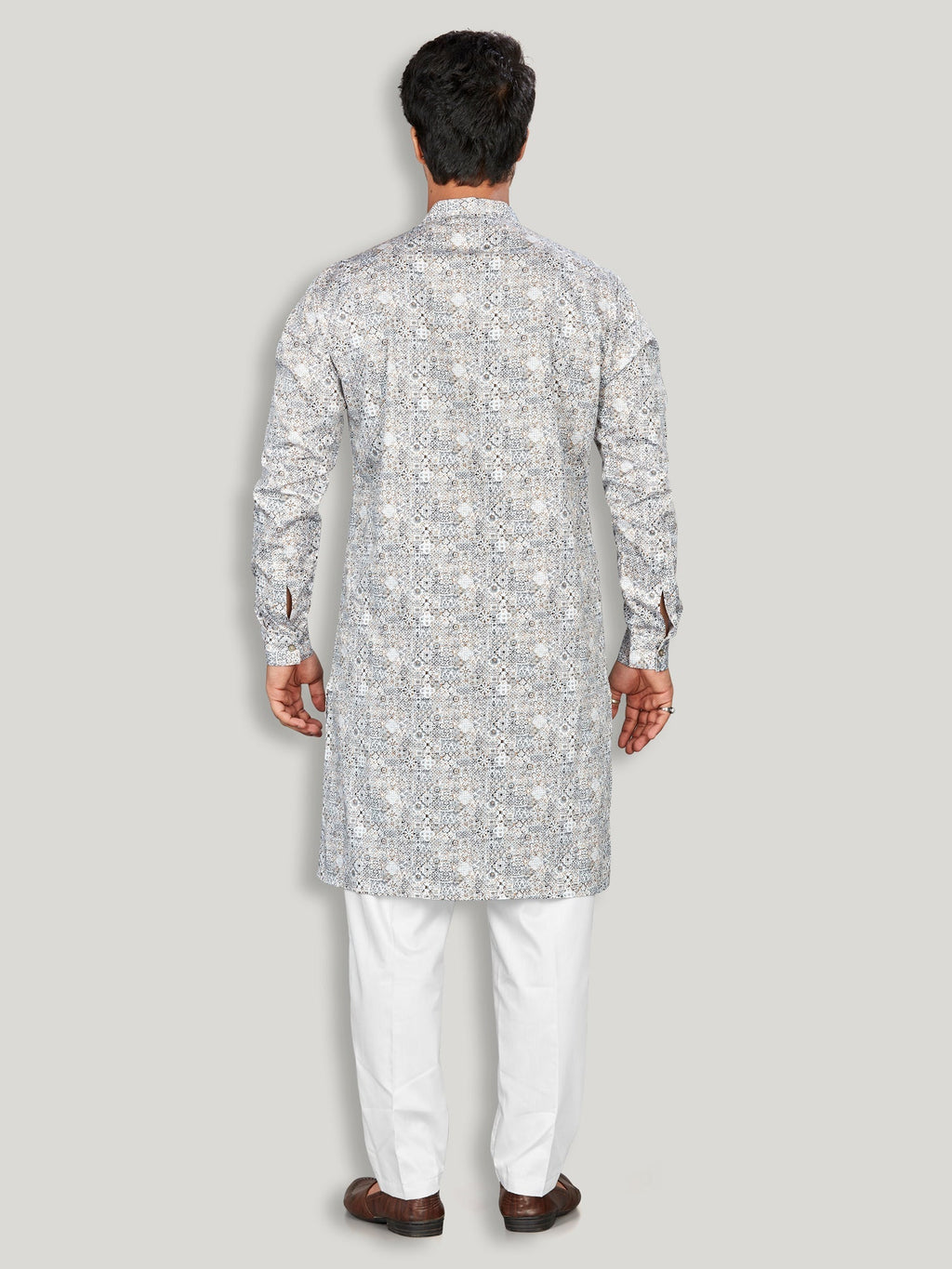 Cotton Kurta for Men - Multicolor | KPAVCUPWH3