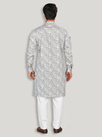 Cotton Kurta for Men - Multicolor | KPAVCUPWH3