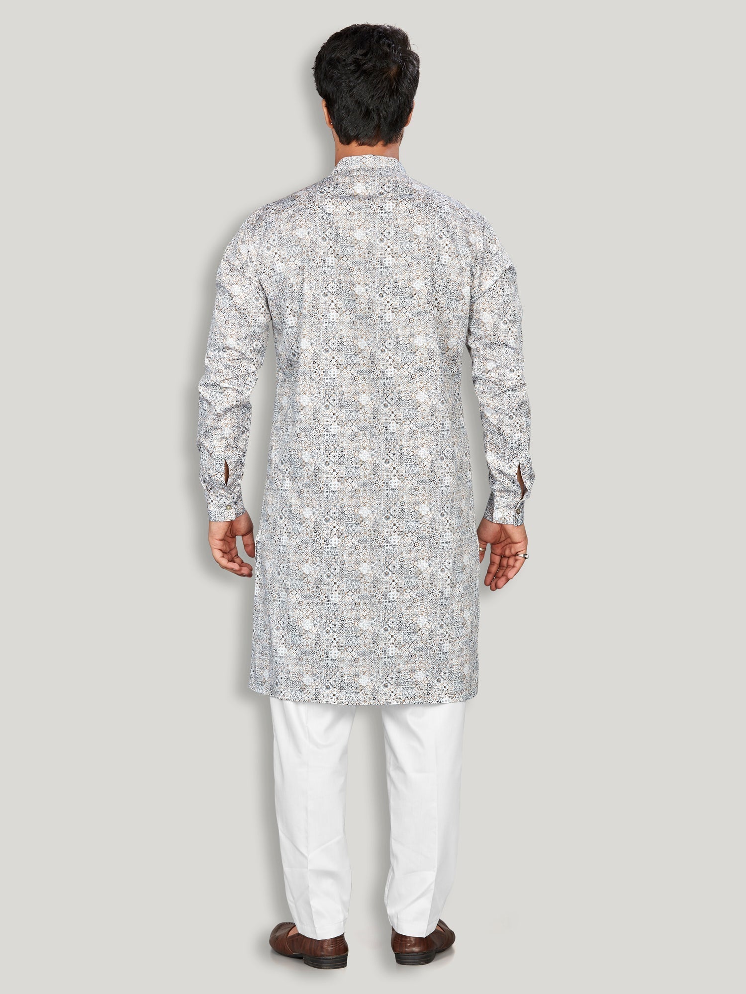 Cotton Kurta for Men - Multicolor | KPAVCUPWH3