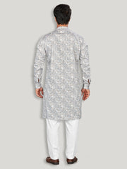 Cotton Kurta for Men - Multicolor | KPAVCUPWH3