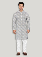 Cotton Kurta for Men - Multicolor | KPAVCUPWH3