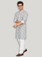 Cotton Kurta for Men - Multicolor | KPAVCUPWH3