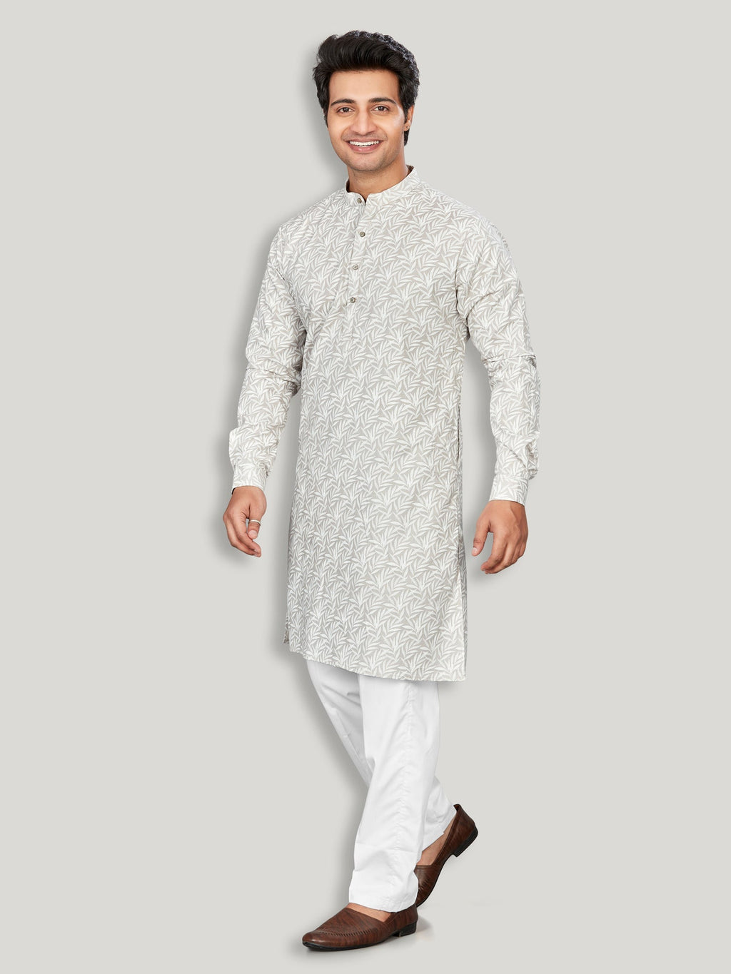 Cotton Kurta for Men - Multicolor | KPAVCUFBR3