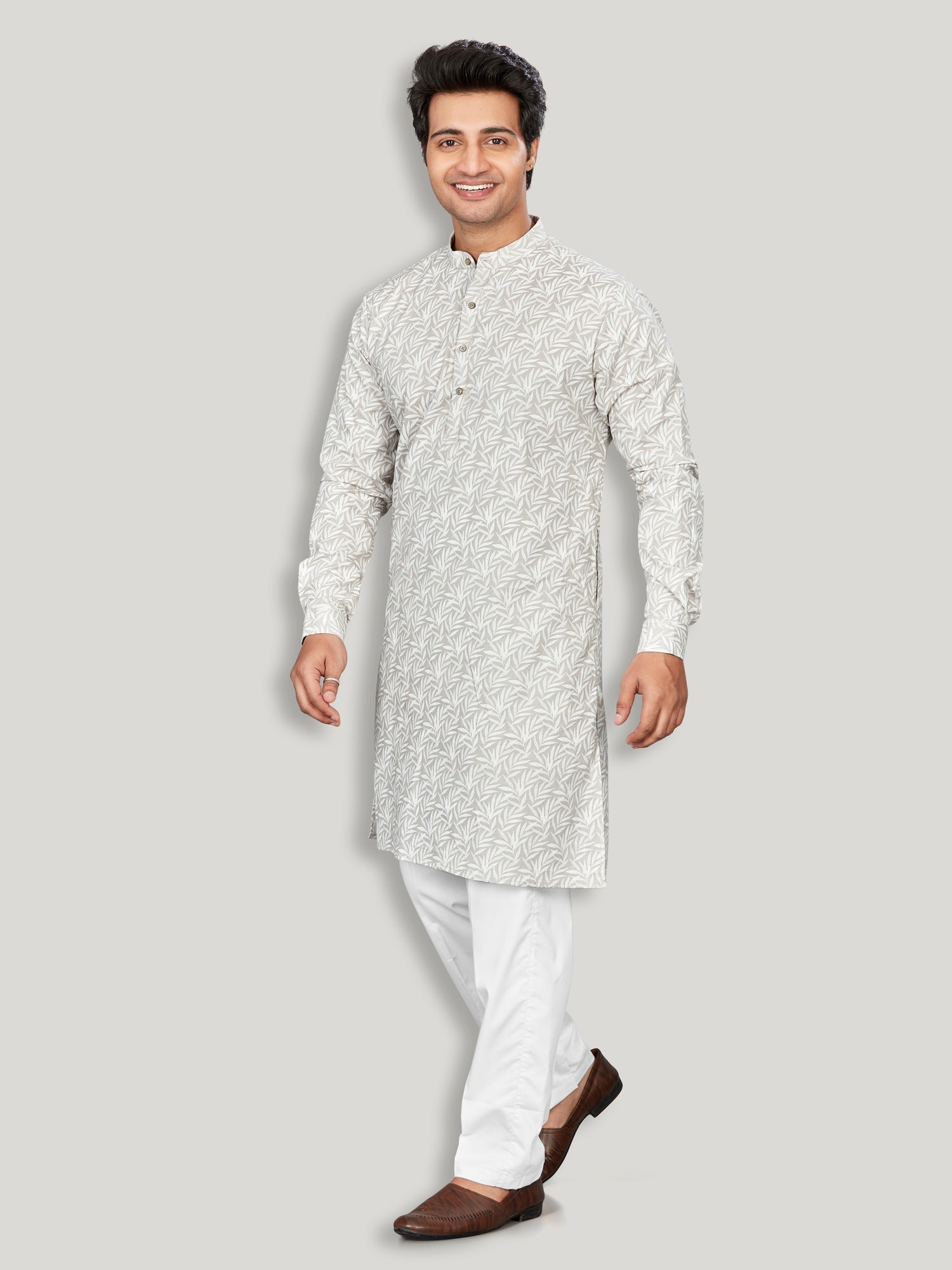 Cotton Kurta for Men - Multicolor | KPAVCUFBR3