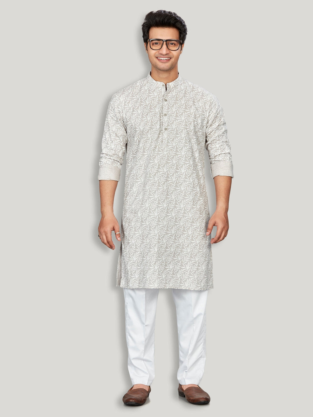Cotton Kurta for Men - Multicolor | KPAVCUFBR3