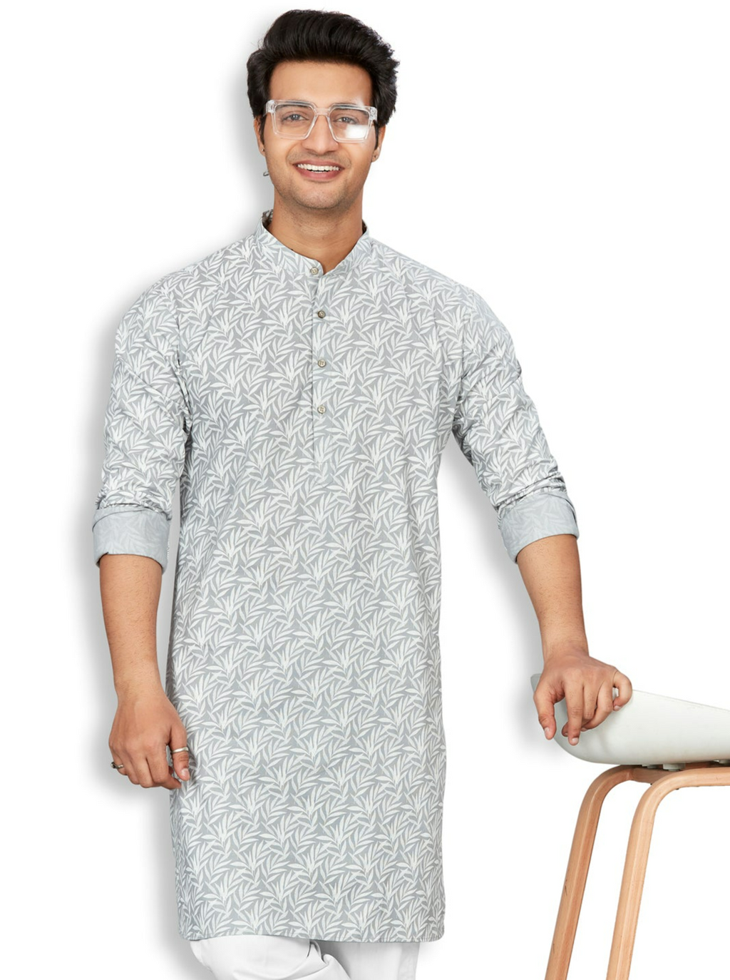 Cotton Kurta for Men - Multicolor | KPAVCUFGR3