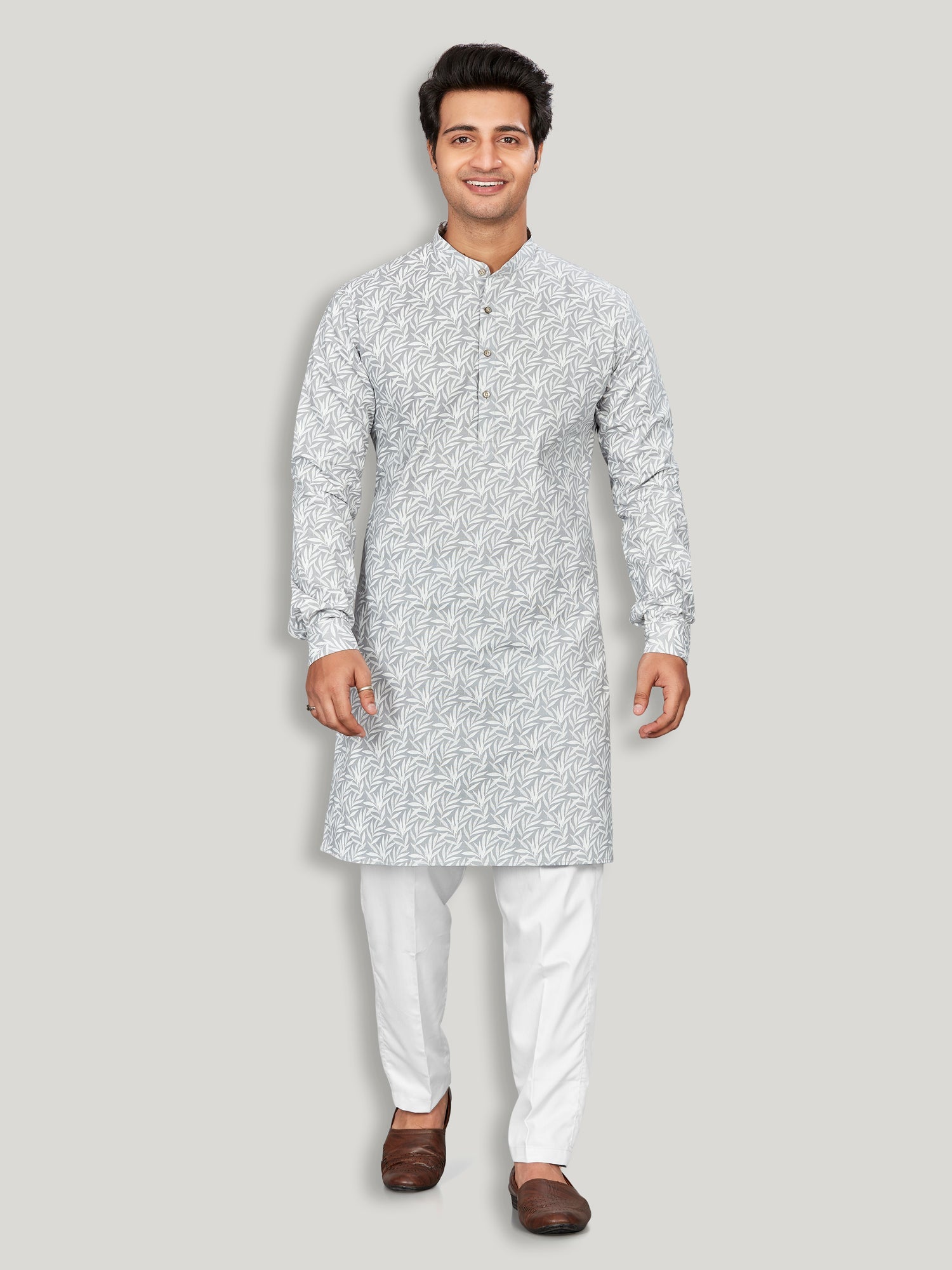 Cotton Kurta for Men - Multicolor | KPAVCUFGR3