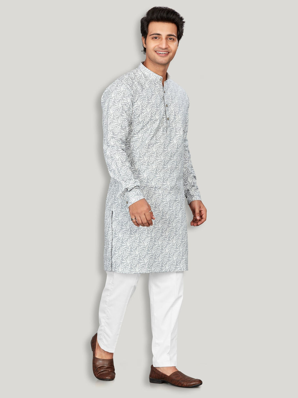Cotton Kurta for Men - Multicolor | KPAVCUFGR3