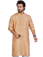 Linen Kurta for Men - Brown | KULM60LBIS