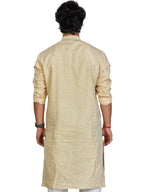 Linen Kurta for Men - Yellow | KULM60LYEL