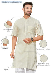 Cotton Modi Kurta for Men - Multicolor | HKSRLIBE38