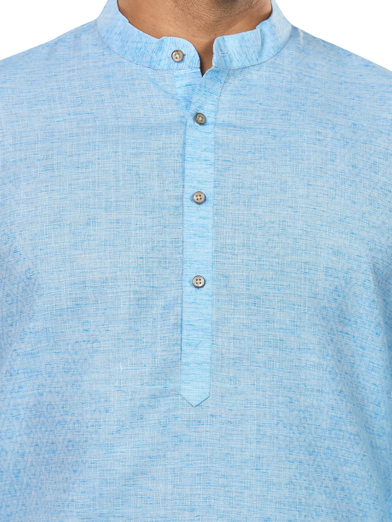 Cotton Kurta for Men - Blue | KUSRJQSKY3