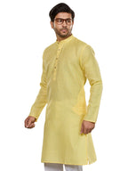 Cotton Kurta for Men - Yellow | KUSRJQSFL3