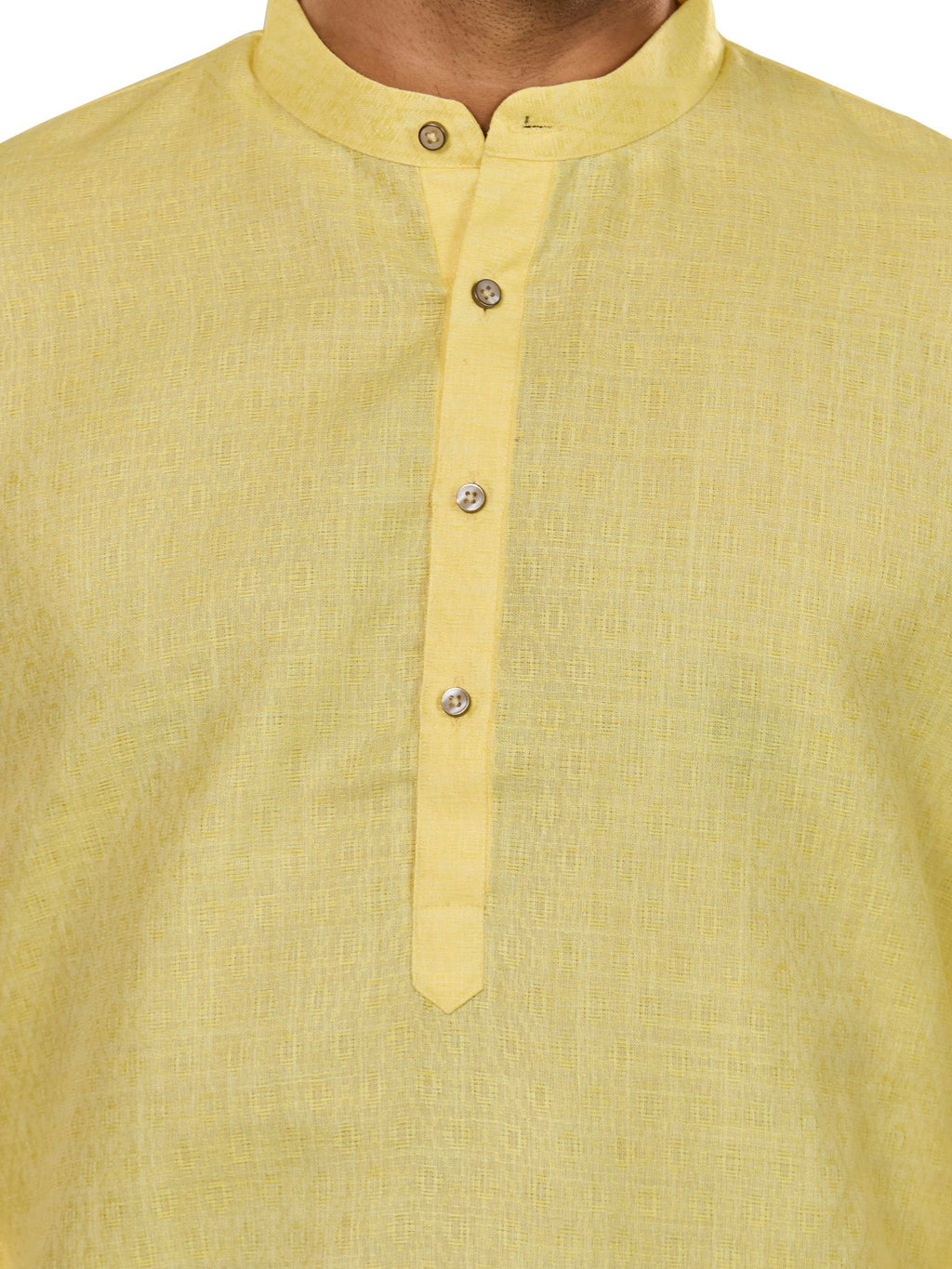 Cotton Kurta for Men - Yellow | KUSRJQSFL3