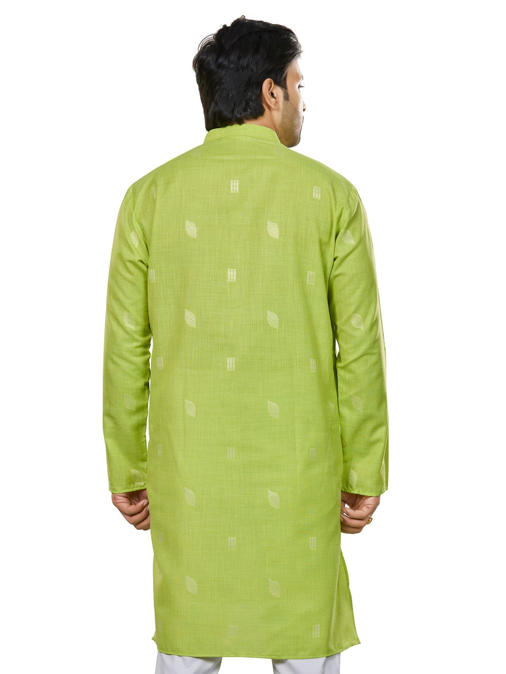 Cotton Kurta for Men - Green | KUSRBUNEO3