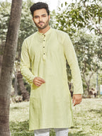 Cotton Kurta for Men - Multicolor | KPUCCLLY38