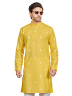 Cotton Kurta for Men - Orange | KUSRBUYEL3