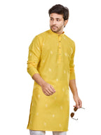Cotton Kurta for Men - Orange | KUSRBUYEL3