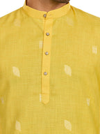 Cotton Kurta for Men - Orange | KUSRBUYEL3