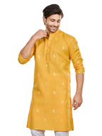 Cotton Kurta for Men - Orange | KUSRBUOR38