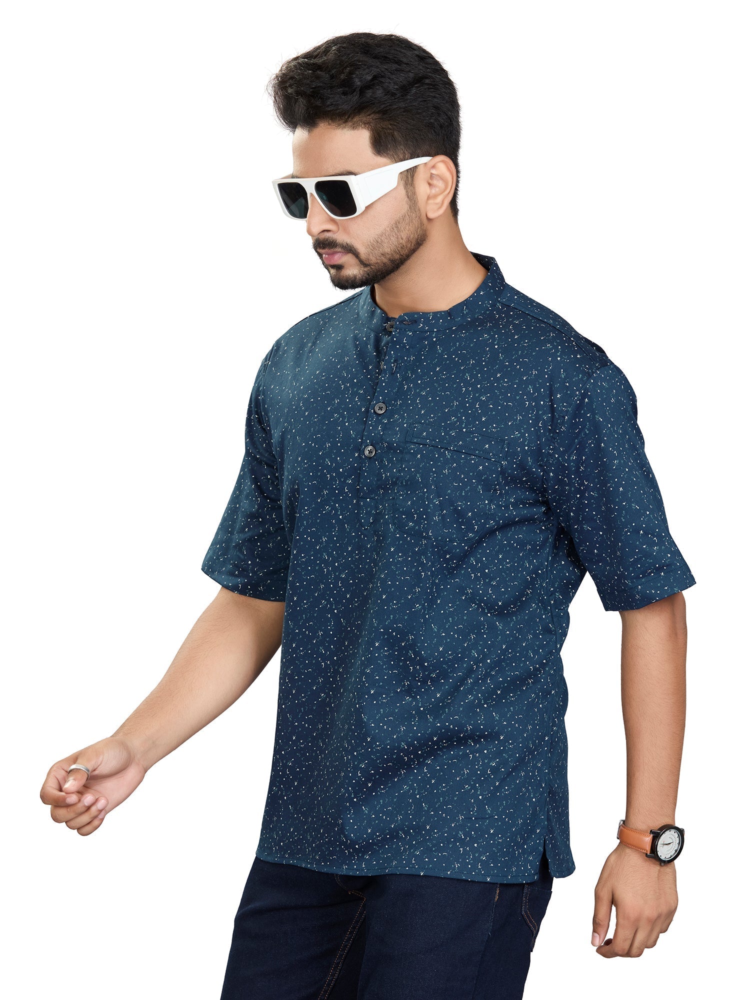 white Satin Solid Kurtas for Men | DesiQlo India
