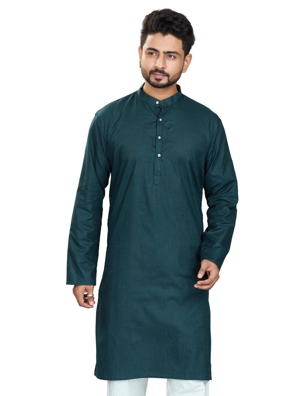 Cotton Kurta for Men - White | KUAVZSGRN3