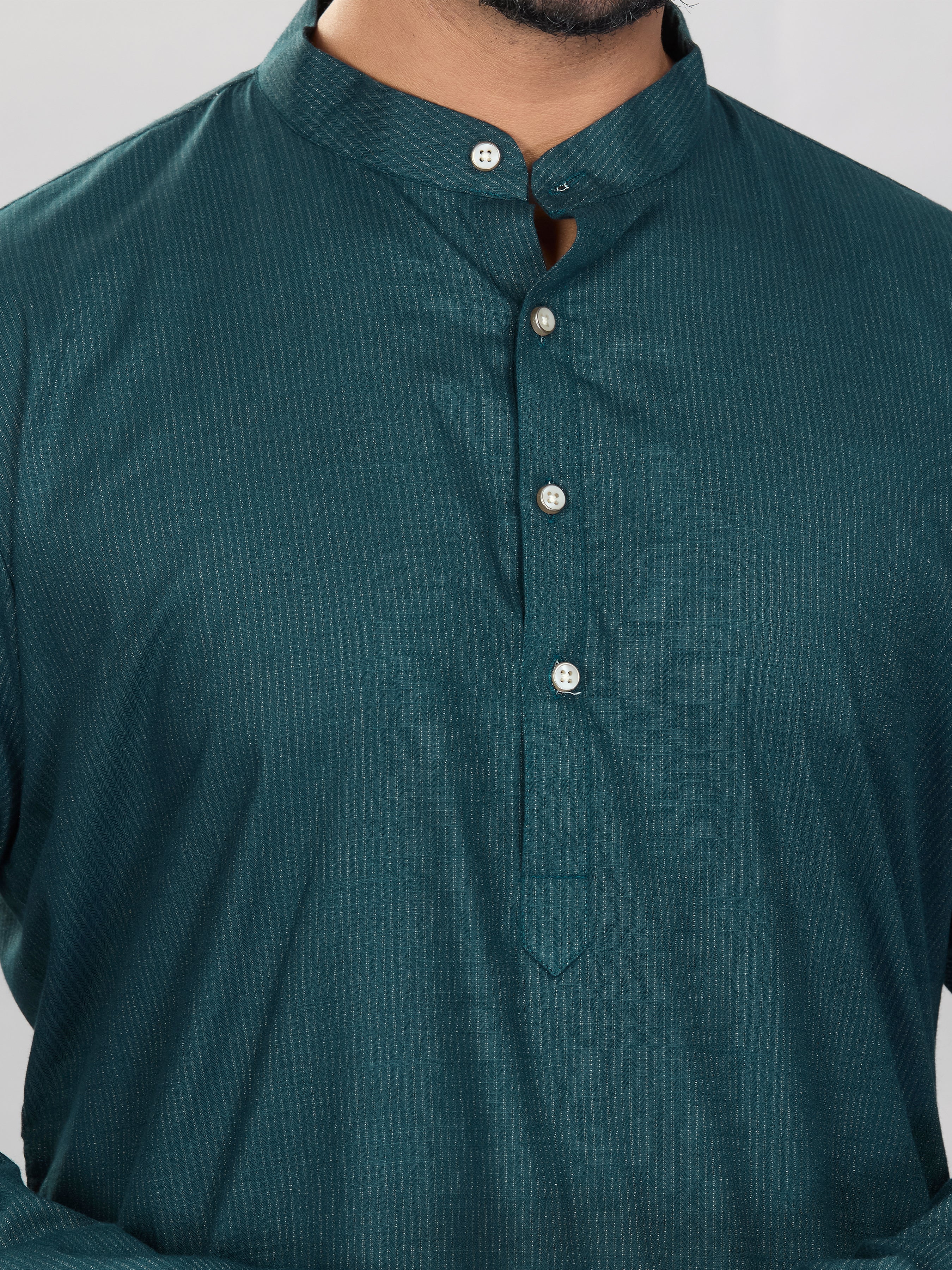 Cotton Kurta for Men - White | KUAVZSGRN3