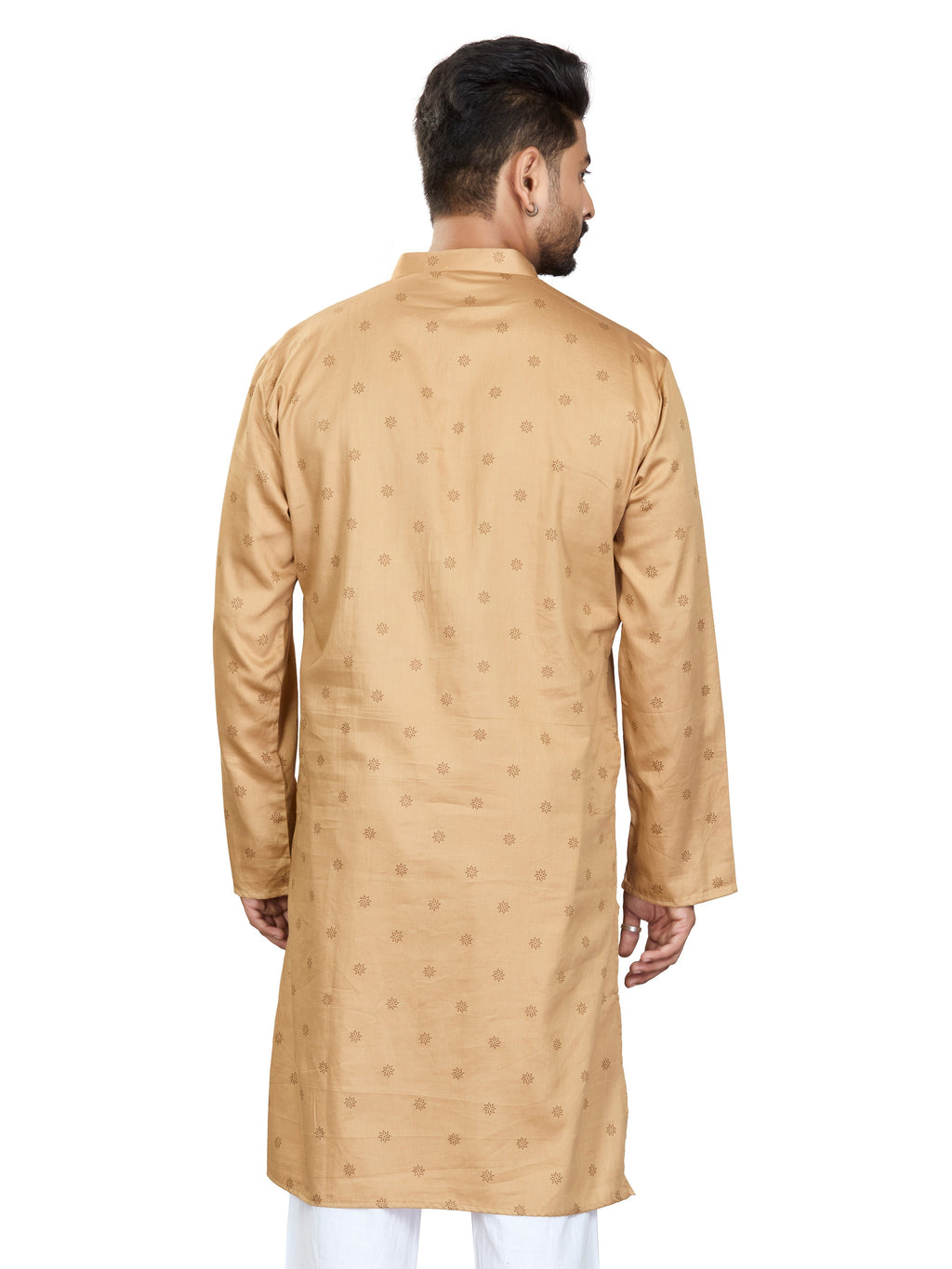 Cotton Kurta for Men - White | KUAVBUGOL3