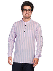 Cotton Short Kurta for Men - Multicolor | SKSRLIPIN3