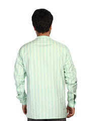 Cotton Short Kurta for Men - Multicolor | SKSRLIGRN3