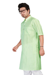 Cotton Modi Kurta for Men - Multicolor | HKSRLIGRN3