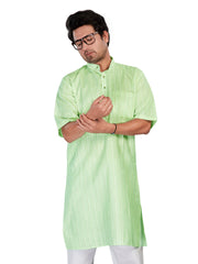Cotton Modi Kurta for Men - Multicolor | HKSRLIGRN3