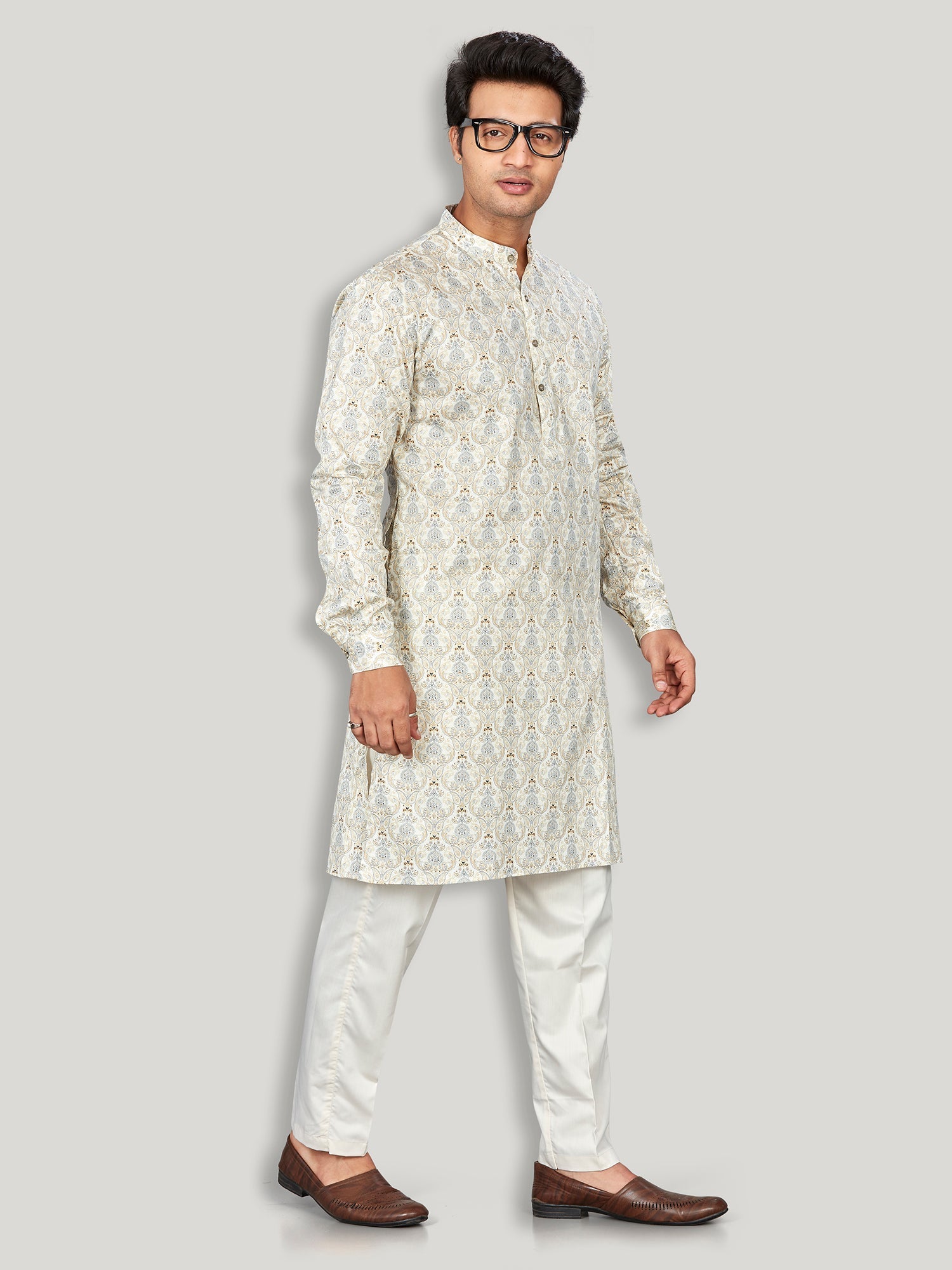 Cotton Kurta for Men - Multicolor | KPAVCUPCR3