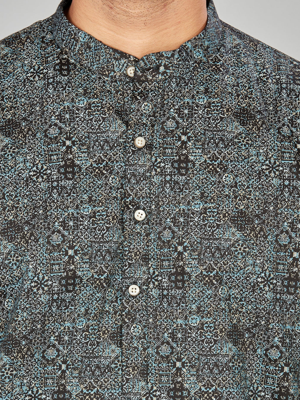 Cotton Kurta for Men - Grey | KPAVCUPBK3