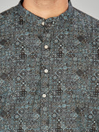 Cotton Kurta for Men - Grey | KPAVCUPBK3