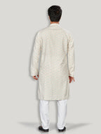 Linen Kurta for Men - Beige | KPMKTPGROR