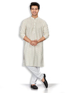 Linen Kurta for Men - Beige | KPMKTPGROR