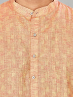 Cotton Kurta for Men - Red | KPSRJQMAR3