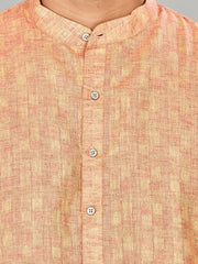Cotton Kurta for Men - Red | KPSRJQMAR3