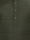 Cotton Kurta for Men - Green | KPRESQGR38