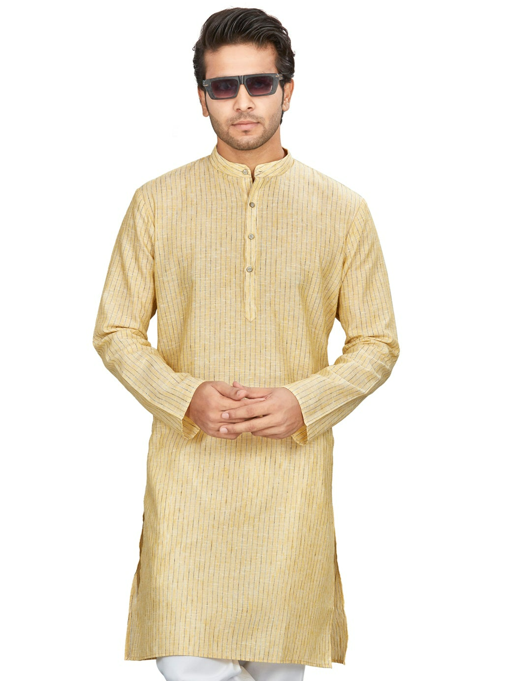 Cotton Kurta for Men - Multicolor | KPUCLIYG38