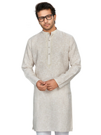 Linen Kurta for Men - Beige | KPLMPEMBE3