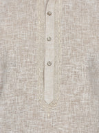 Linen Kurta for Men - Beige | KPLMPEMBE3