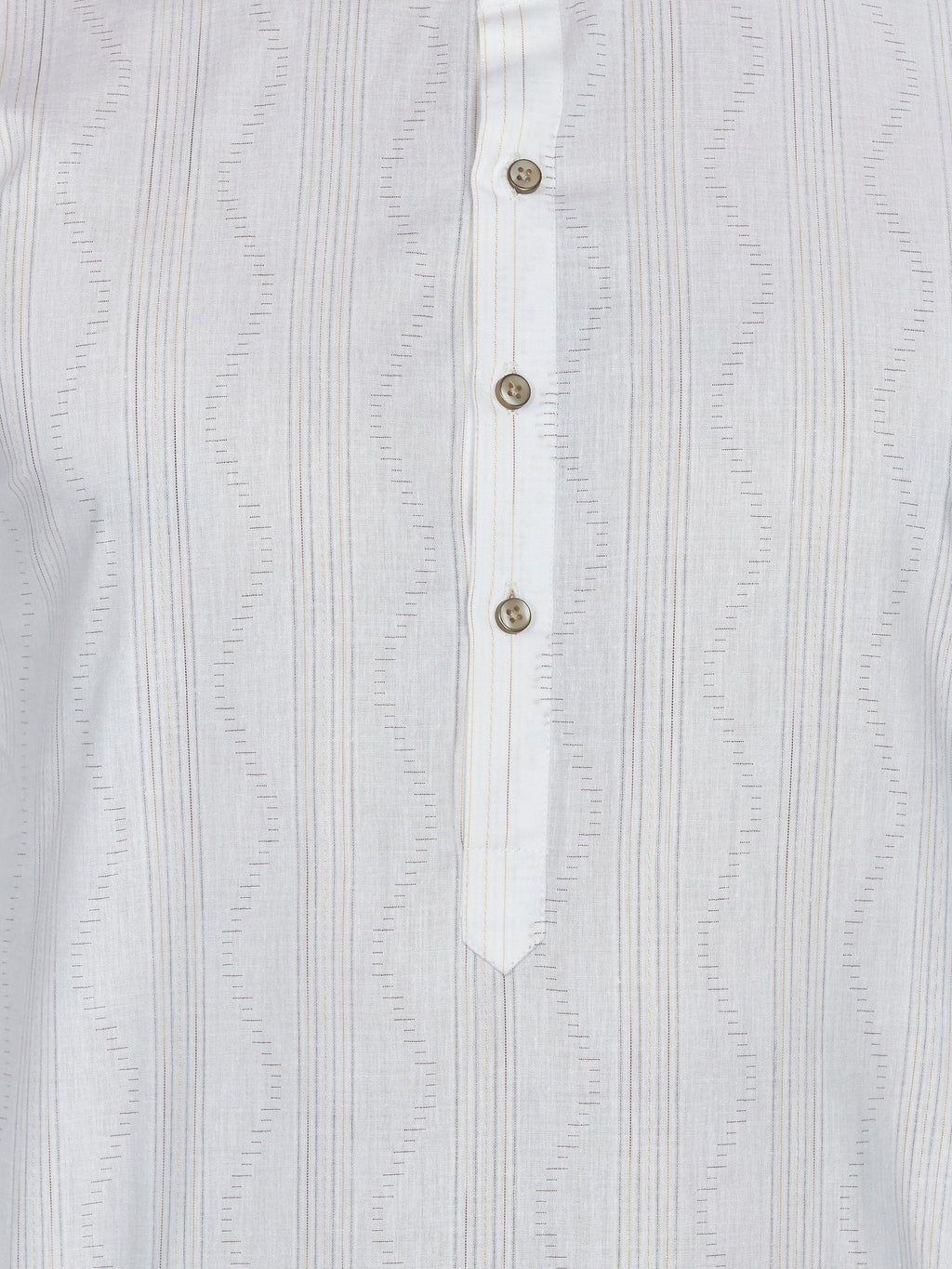 Cotton Kurta for Men - White | KPSSPTWBR3