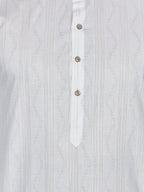Cotton Kurta for Men - White | KPSSPTWBR3