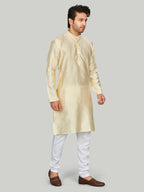 Viscose Kurta for Men - Beige | KPAVSHEXCR