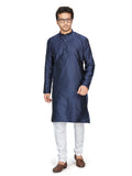Silk Kurta for Men - Blue | KPAVSCIRBL
