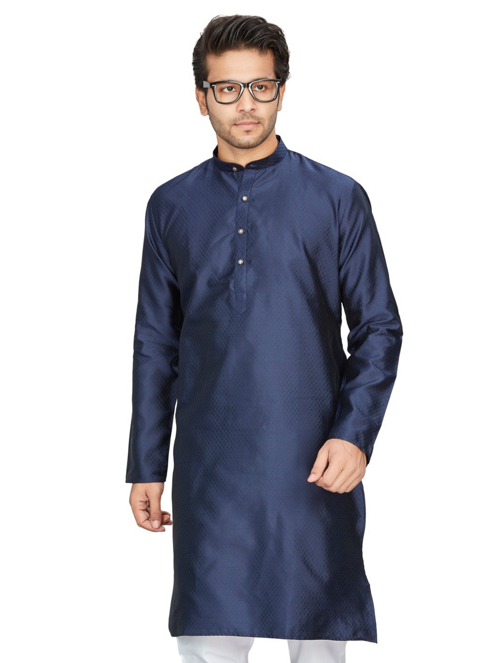 Silk Kurta for Men - Blue | KPAVSCIRBL