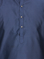 Silk Kurta for Men - Blue | KPAVSCIRBL